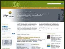 Tablet Screenshot of lifecourse.com